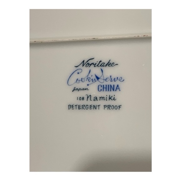 Vintage Noritake #108 “Namiki” Large Oval Service Platter - Picture 3 of 3